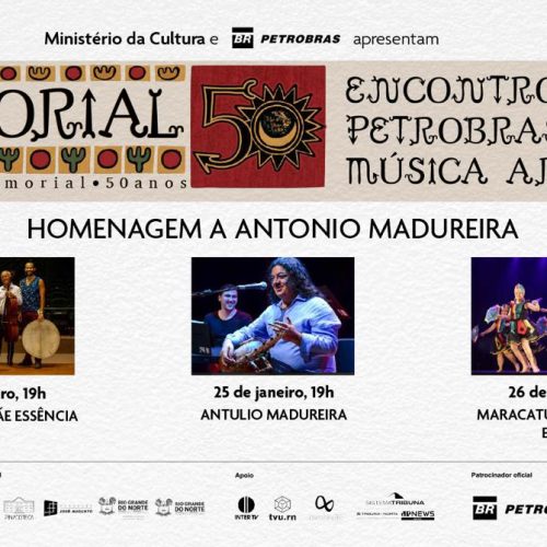 Mostra Armorial 50 realiza “Encontros Petrobras de Música Armorial”, de 23 a 26 de janeiro