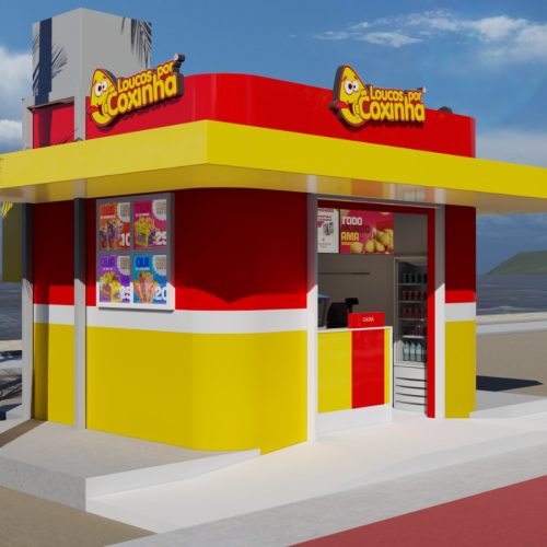 Rede Maria Coxinha se junta a Loucos por coxinha e atinge a marca de 100 unidades
