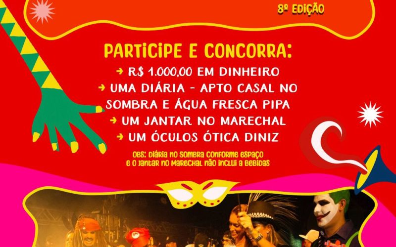 Criatividade e irreverência valem prêmio no Bloco Segura que deu onda; Veja como participar