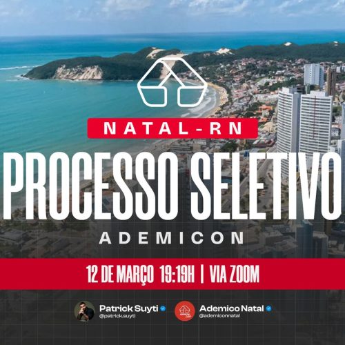 Unidade de negócio Ademicon Natal abre seletiva para consultores e gestores