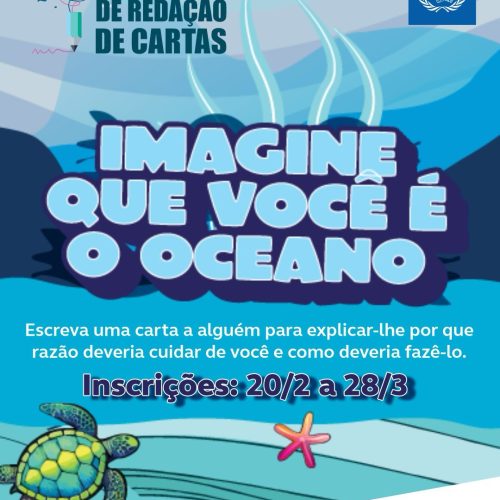 Correios lança 54º Concurso Internacional de Redação de Cartas com foco nos oceanos