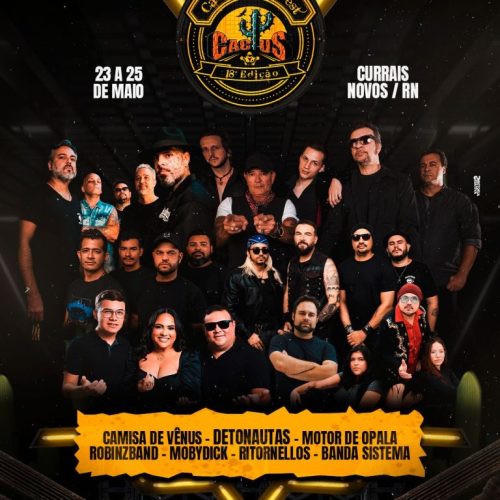 Cactus Moto Fest 2025 começa nesta sexta-feira (23) em Currais Novos