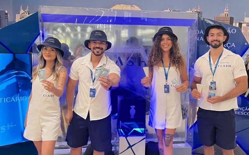 O Boticário celebra lançamento de perfumaria masculina com ativação no Midway Mall