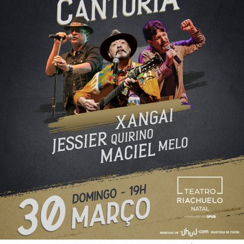 Projeto “Palavra em cantoria” reúne Xangai, Maciel Melo e Jessier Quirino em Natal
