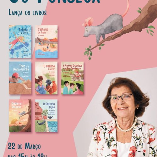 Escritora potiguar surpreende ao lançar sete livros infantis de uma só vez inspirados nos netos