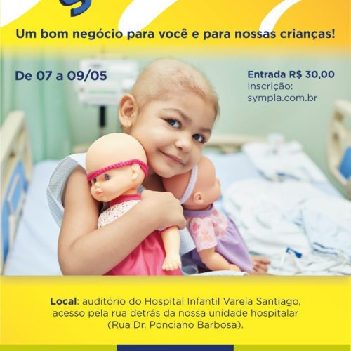 Hospital Varela Santiago realiza bazar com produtos da Receita Federal nos dias 7, 8 e 9