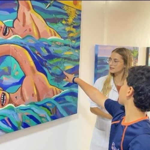 Artistas potiguares Flávio Freitas e Lídia Quaresma se unem em exposição colaborativa