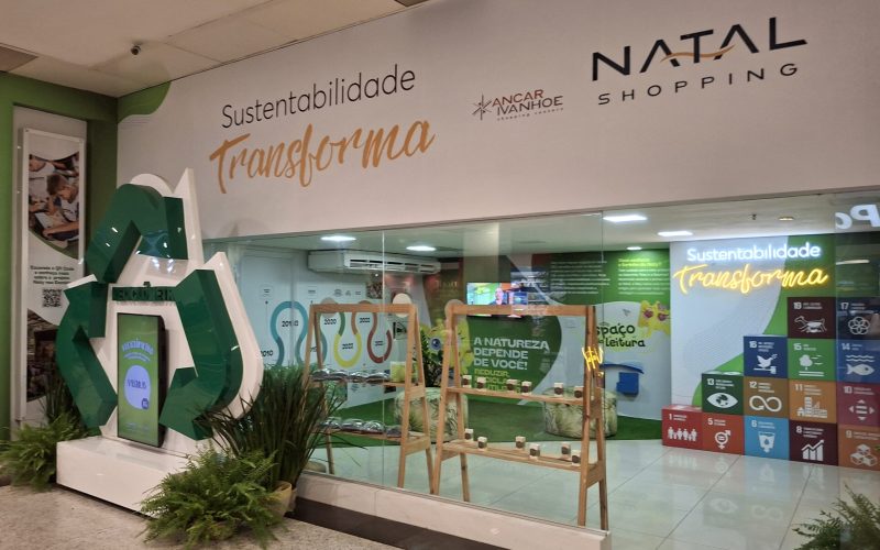 Natal Shopping conta com Hub de Reciclagem para descarte de papelão e outros materiais