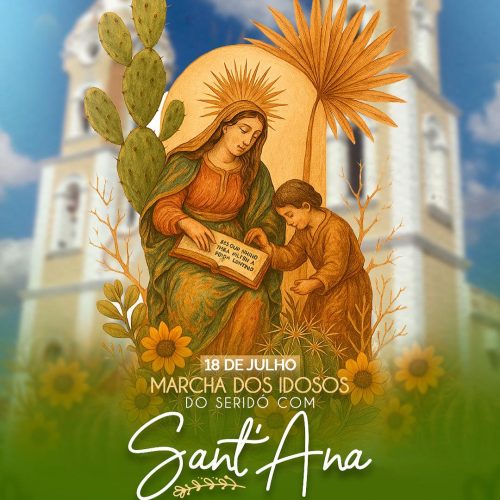 Marcha dos Idosos do Seridó com Sant’Ana deve reunir mais de 20 grupos da terceira idade