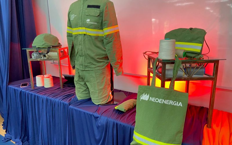 Uniformes de eletricistas que iriam para o lixo serão transformados em novos itens