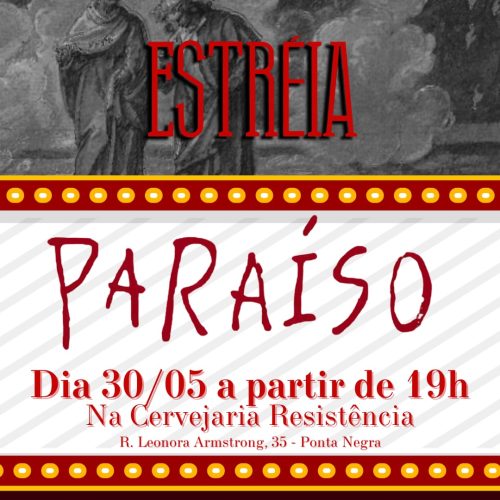 Curta “Paraíso” será lançado no dia 30 de maio em Ponta Negra