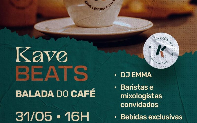 Kave celebra 3 anos com balada inusitada que une café e música eletrônica