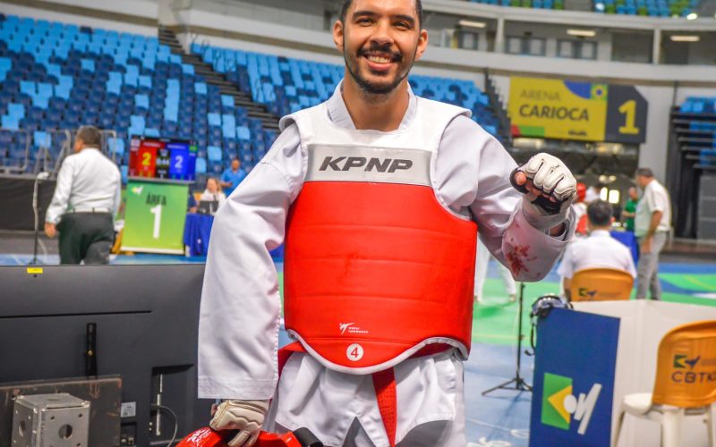 Campeão de Taekwondo, potiguar sonha com vaga em Los Angeles em 2028