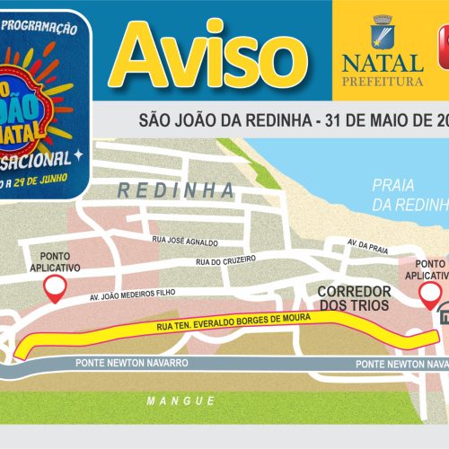 STTU define operação especial de trânsito para cobrir o São João de Natal