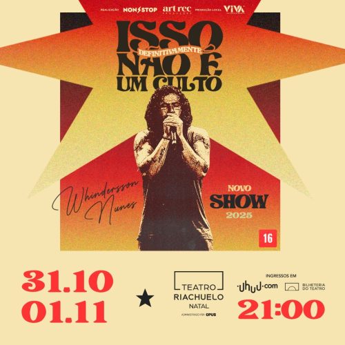 Nova carga de ingressos para show de Whindersson Nunes será liberada dia 9 de junho
