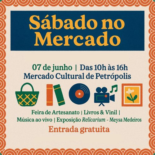Sábado no Mercado está de volta com artesanato, exposição e muita arte potiguar