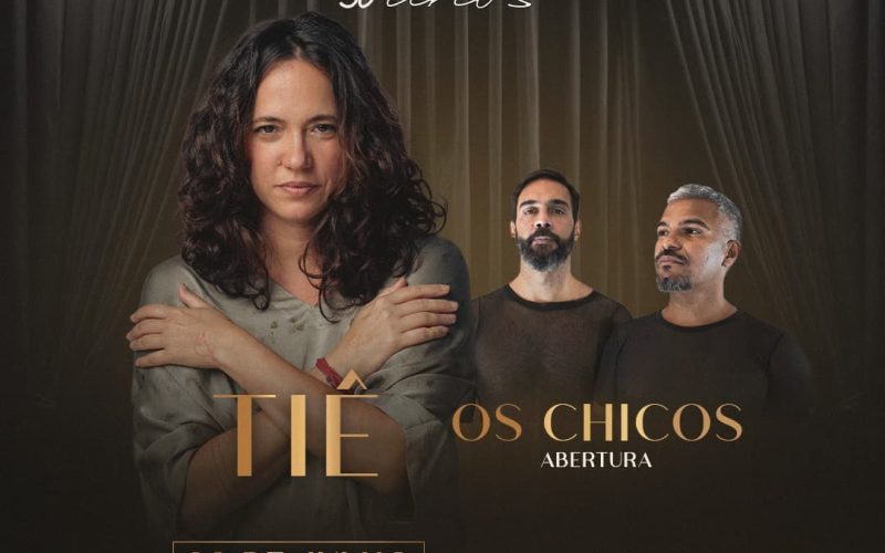 Tiê e Os Chicos unem música e poesia na edição de julho do Projeto Seis e Meia