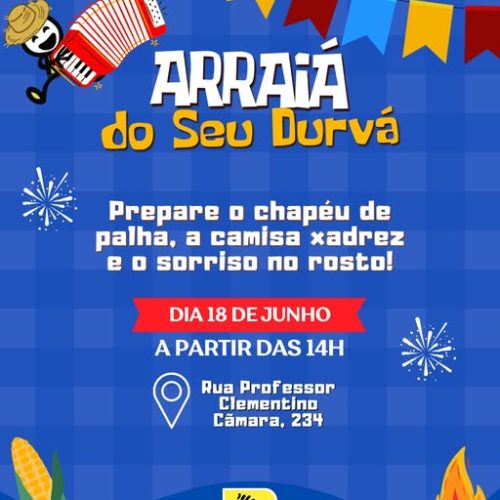 Casa Durval Paiva prepara mais uma edição do Arraiá do Seu Durvá