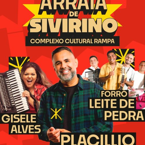 Arraiá de Sivirino estreia no Complexo da Rampa com shows e programação gratuita