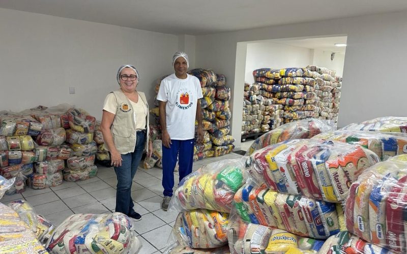 Prefeitura do Natal realiza entrega de alimentos arrecadados no São João de Natal
