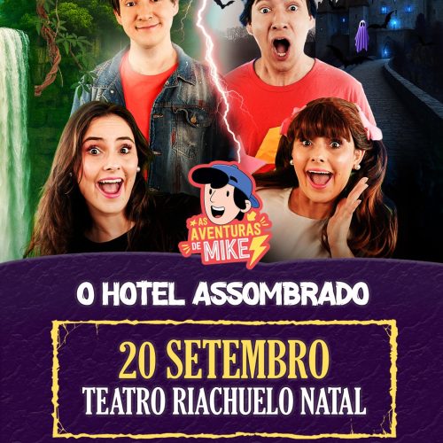 As Aventuras de Mike volta ao Teatro Riachuelo com “O Hotel Assombrado” em setembro