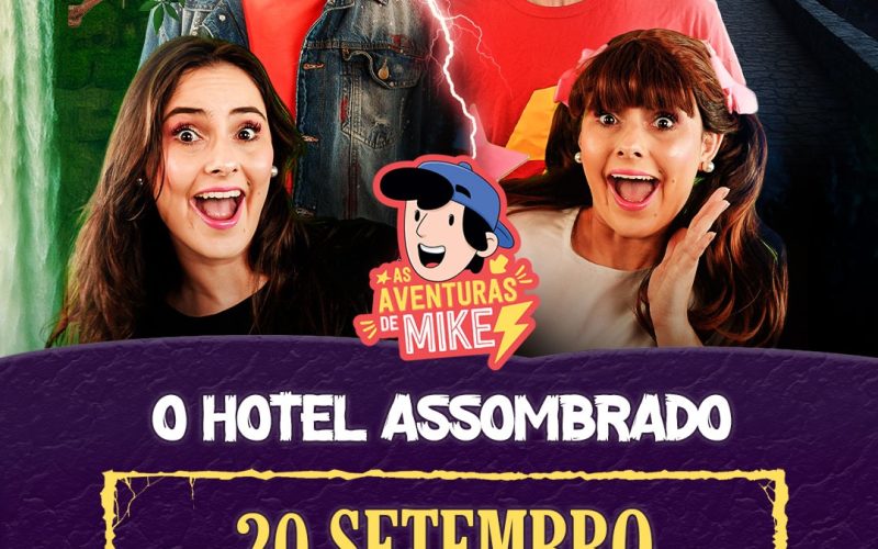 As Aventuras de Mike volta ao Teatro Riachuelo com “O Hotel Assombrado” em setembro