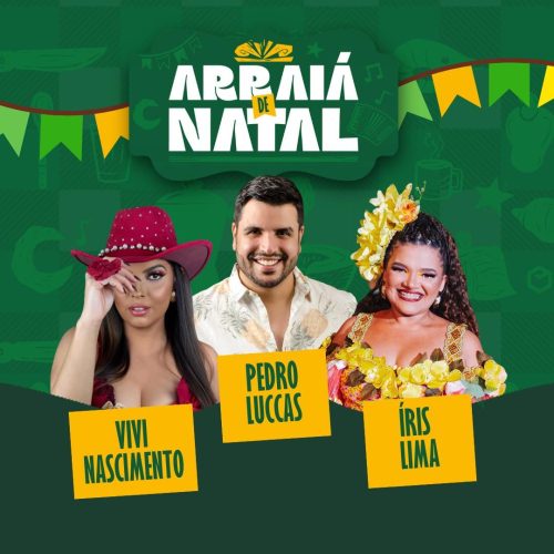 Shows, quadrilhas e tradição: Arraiá de Natal anima o Largo do Atheneu de 3 a 5 de julho