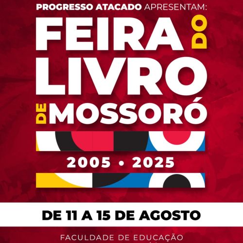 Mais de 40 autores independentes confirmados na Feira do Livro de Mossoró 2025