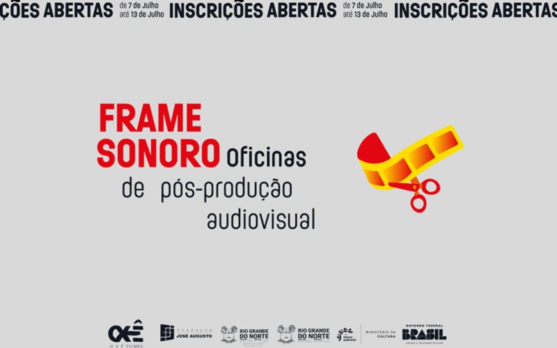 Frame Sonoro – oficinas de pós-produção audiovisual segue com inscrições abertas