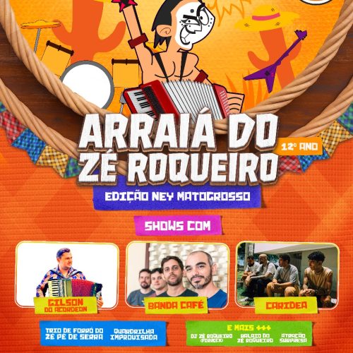 12º Ano do Arraiá do Zé Roqueiro – Mistura de Sanfona com Guitarras no Bar do Zé Reeira
