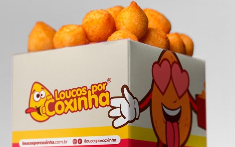 Em expansão, Loucos por Coxinha celebra 10 anos do primeiro quiosque no Midway Mall