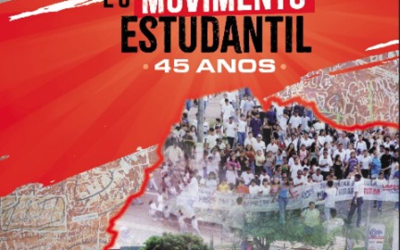 Lançamento do livro “Nós, Eles e o Movimento Estudantil: 45 Anos” acontece dia 31 em Natal