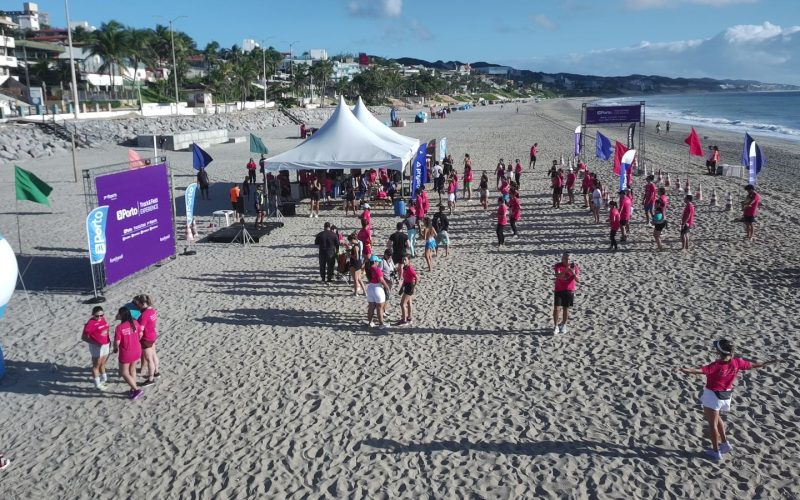 Natal recebeu evento que une bem-estar, paisagem e movimento em Ponta Negra