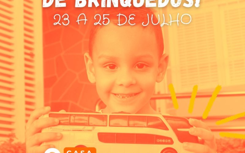 Casa Durval Paiva promove Bazar de brinquedos com itens a partir de R$10; Ação começa hoje (23)