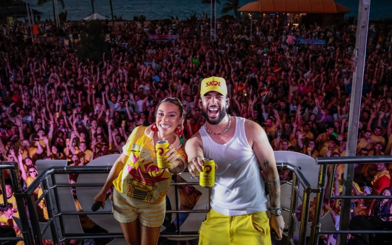 Skol celebra retorno ao Fortal com trio de Henry Freitas e experiências que conectam o público