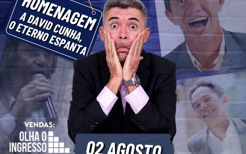 Humorista Skema homenageia o eterno Espanta no Natal Comedy Club neste sábado (02)