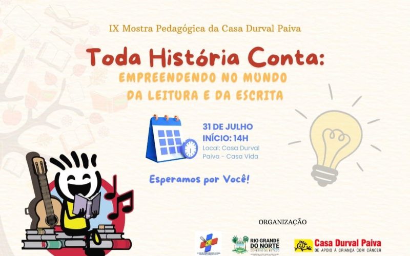 IX Mostra Pedagógica da Casa Durval Paiva acontece nesta quinta-feira (31)