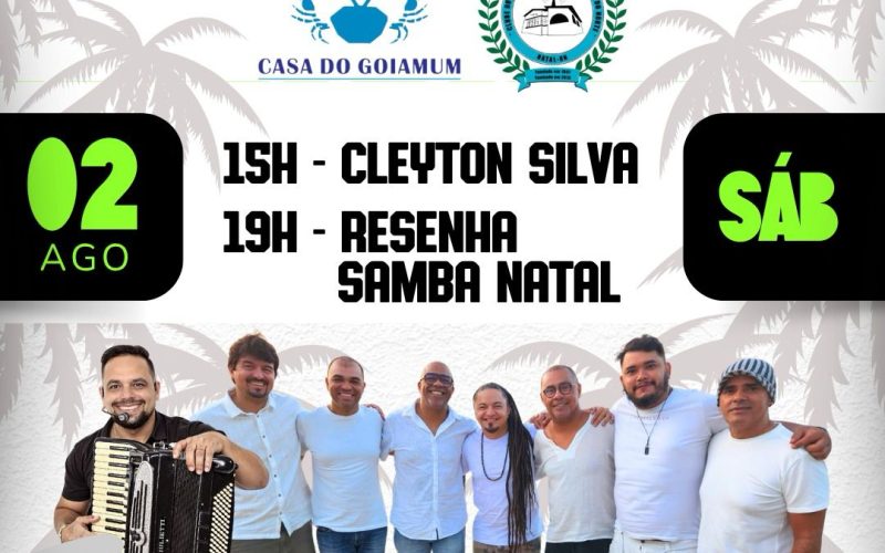 É amanhã! Resenha Samba Natal esquenta o sábado na Casa do Goiamum