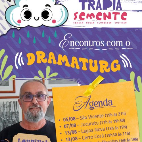 Encontros com o “Dramaturg” fortalecem criação teatral no Trapiá Semente