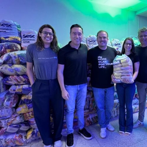 Iniciativa Clap do Bem entrega 25 toneladas de alimentos arrecadados no Garota Vip Natal