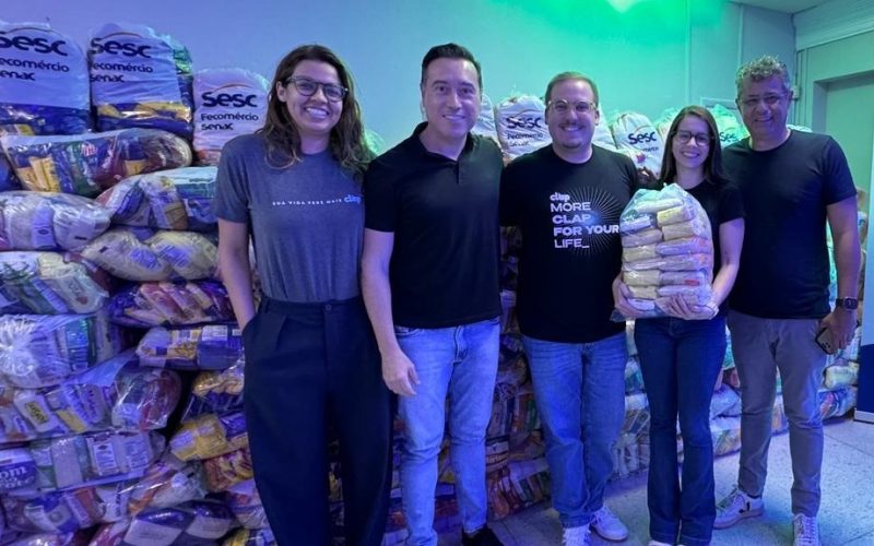 Iniciativa Clap do Bem entrega 25 toneladas de alimentos arrecadados no Garota Vip Natal