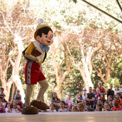 Bosque Encena apresenta o espetáculo “As Aventuras de Pinóquio”
