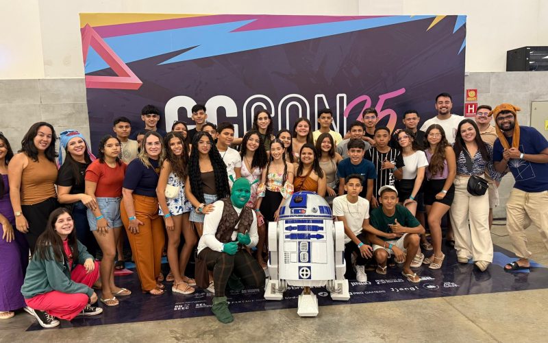 Estudantes de Serra do Mel vivenciam imersão tecnológica e cultural na GGCON 2025