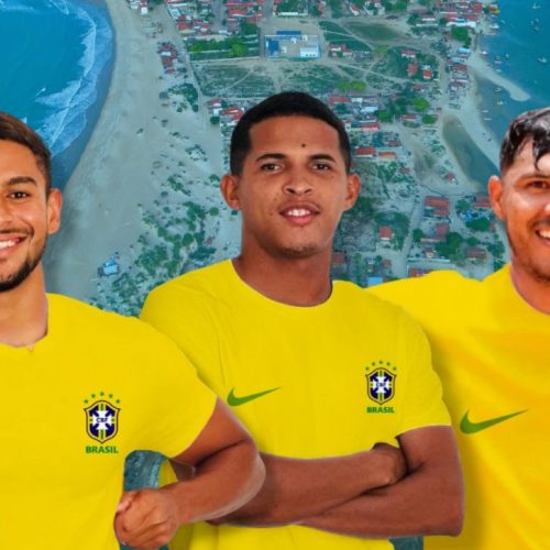 Atletas de Galinhos são convocados para a Seleção Brasileira de Beach Soccer