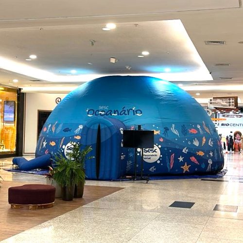 Sesc Oceanário chega ao Natal Shopping neste fim de semana