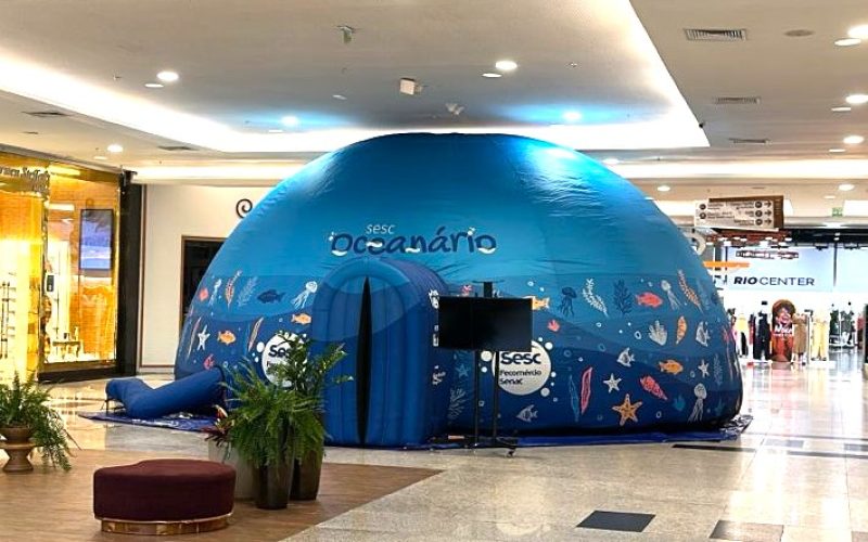 Sesc Oceanário chega ao Natal Shopping neste fim de semana