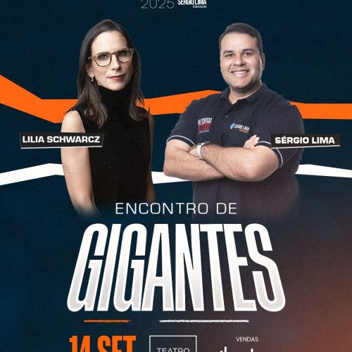 Prof. Sérgio Lima promove aulão gratuito do Enem 2025 em Natal com Lilia Schwarcz
