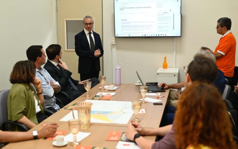 Cientista Italiano cumpre agenda em Natal, antes de Seminário inédito sobre Neurodiversidade