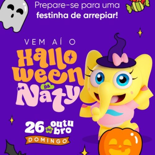 Natal Shopping entra no clima de mistério e diversão com o Halloween da Naty