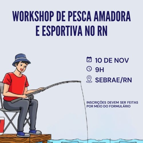MPA realiza workshop de pesca amadora e esportiva no RN na próxima segunda (10)